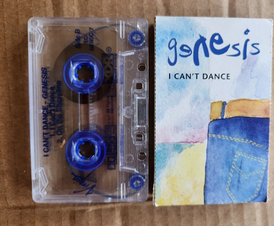 GENESIS - I CAN'T DANCE - cassette  -  excellent - Image 3 of 3