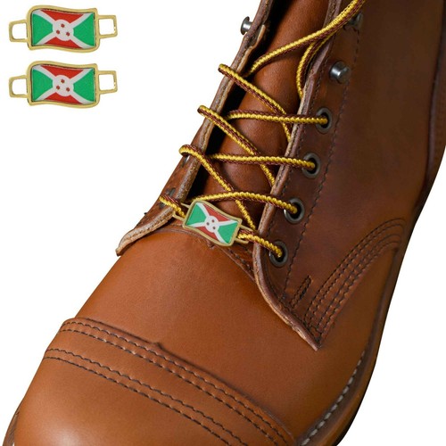 Every Country World Flags Shoes Boot Shoelace Keeper Holder Charm BrooklynMaker - Picture 48 of 296
