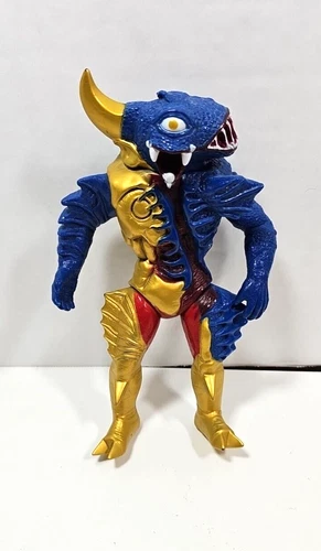 Vintage 1993 Goo Fish Evil Space Alien Power Rangers Action Figure by Bandai 8”