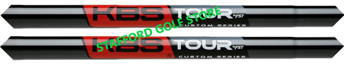 KBS Tour Custom Black Pearl .355 Taper Tip Steel Iron Shafts Set R, S or X Flex - Picture 7 of 12