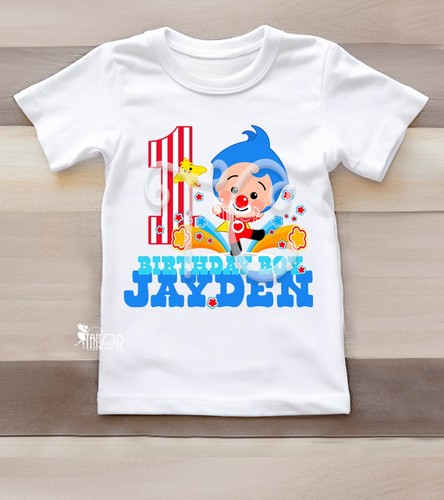 Plim Plim Birthday Boy Outfit, Plim Plim Outfit Para Nino, Camisas De Plim Plim - Picture 6 of 6