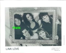 Press Photo: LAVA LOVE 8x10 B&W