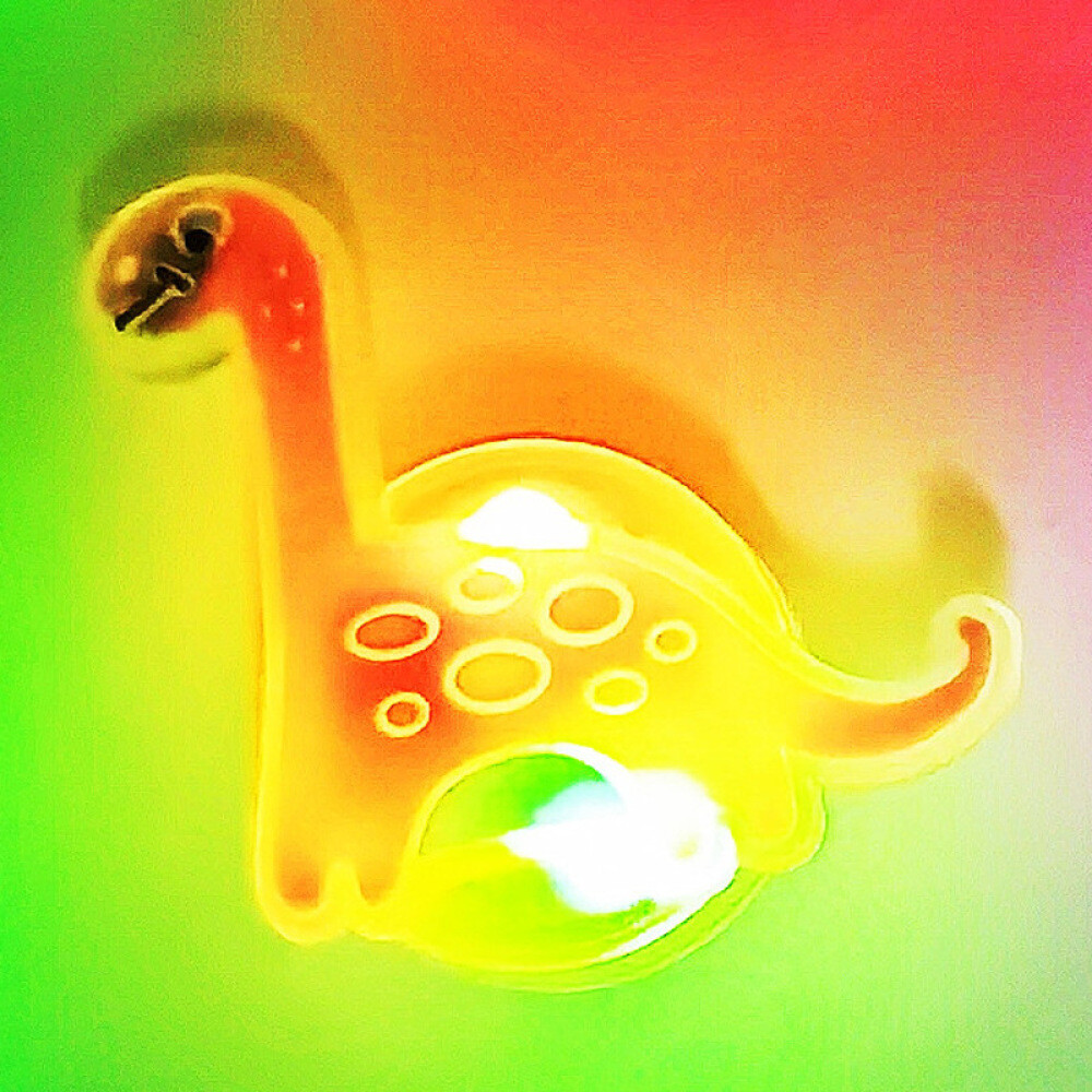 Mixed 50Pcs Croc Flash Lights Cartoon Shoes Charms Jibbitz Decor DIY