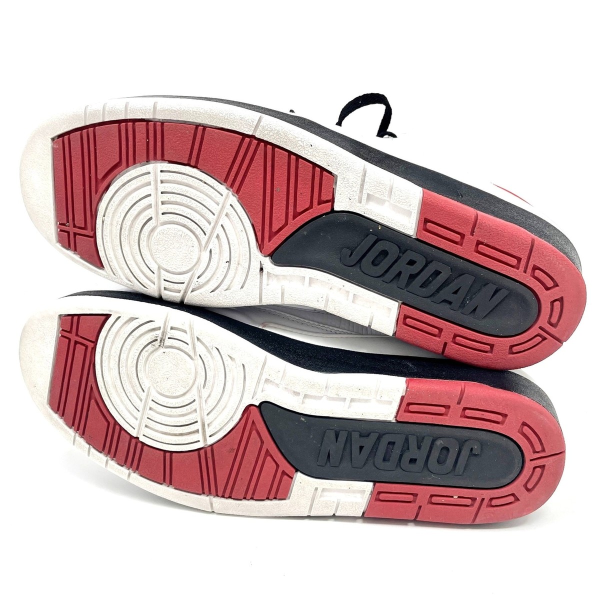 Nike Air Jordan 2 Retro QF Men's 10.5 White Varsity Red Sneakers