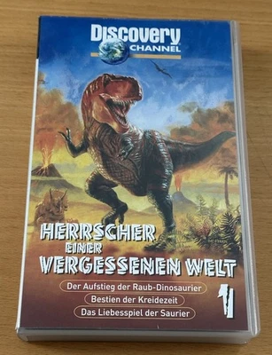 VHS Discovery Channel Herrscher einer vergessenen Welt Sehr Gut! Videokassette - Bild 1 von 4