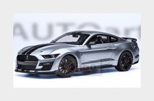 1:18 AUTOART Ford Usa Mustang Shelby Gt500 Coupe 2023 Iconic Silver AA73096 MMC