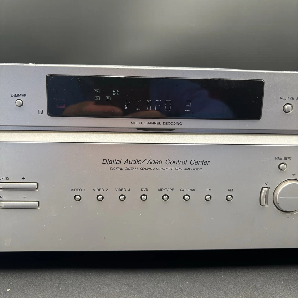 Sony (STR-K9900P) AM/FM Sterio Receiver HiFi 6.1 Channel Functional NO REMOTE - Image 3 of 4
