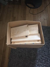 Mixed Lumber Pine, Cedar And Plywood