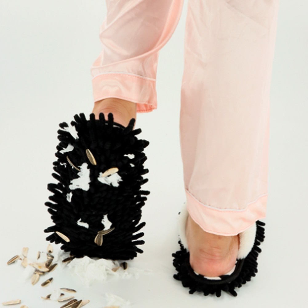 SAOLA Pantofole Mop Suola in Microfibra per Pulizia Pavimenti Rapida ed Efficace UK