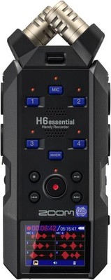 ZOOM 32bit Float 6-Track Handy Recorder Timecode Accessible H6 essential H6e