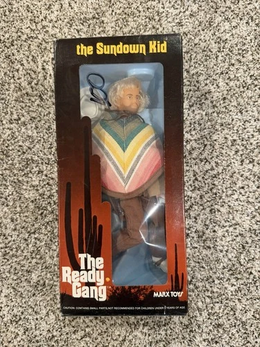 Marx Toys The Ready Gang Sundown Kid Vintage Cowboy Western Figure