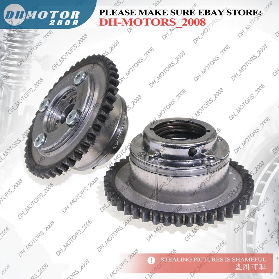 2x Ajustador de árbol de levas de admisión y escape MAHLE VVT para Mercedes-Benz M271 W204 W212 Foto 3 de 4