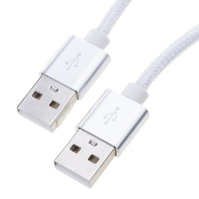 USB 2.0 Male to Male Extension Cable for Flash Drive Reader Hard Drive 480Mbps
