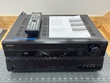Onkyo TX SR705 7.1 Channel 700W Surround Home Theater Receiver w Remote Bundle