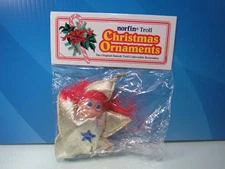 CHRISTMAS STAR ORNAMENT - 3" Dam Norfin - NEW IN BAG - Rare - LAST ONES