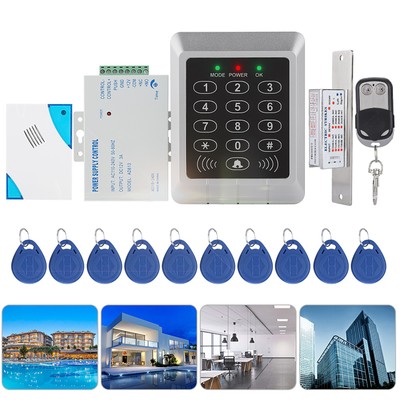  Keypad Access Control System Kit Door Lock 125KHz EM Card For Door Entr Hot