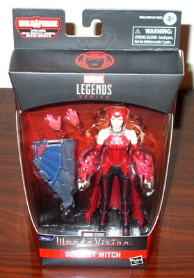 Marvel Legends Wanda Vision Scarlet Witch (BAF Captain America) Action Figure