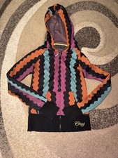 Coogi Zip Up Jacket Multicolor Size S Zip-Up Gold Embroidery Logo