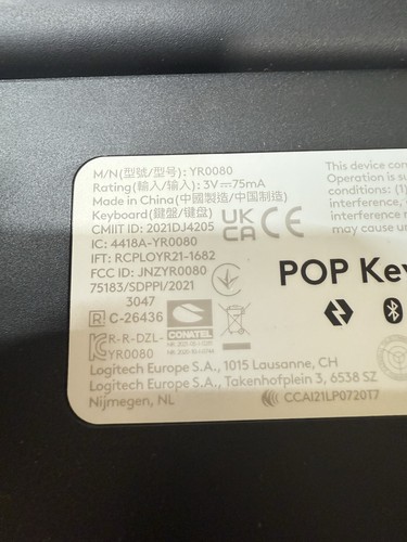Logitech POP Keys Tastiera emoji meccanica wireless - Foto 10 di 17