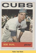 1964 Topps Bob Buhl #96 READ 0b6