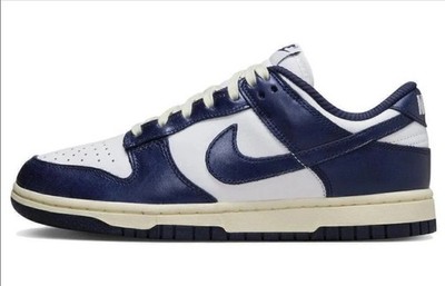 Nike Dunk Low Vintage Navy FN7197-100 Women's Shoes (Size 8)