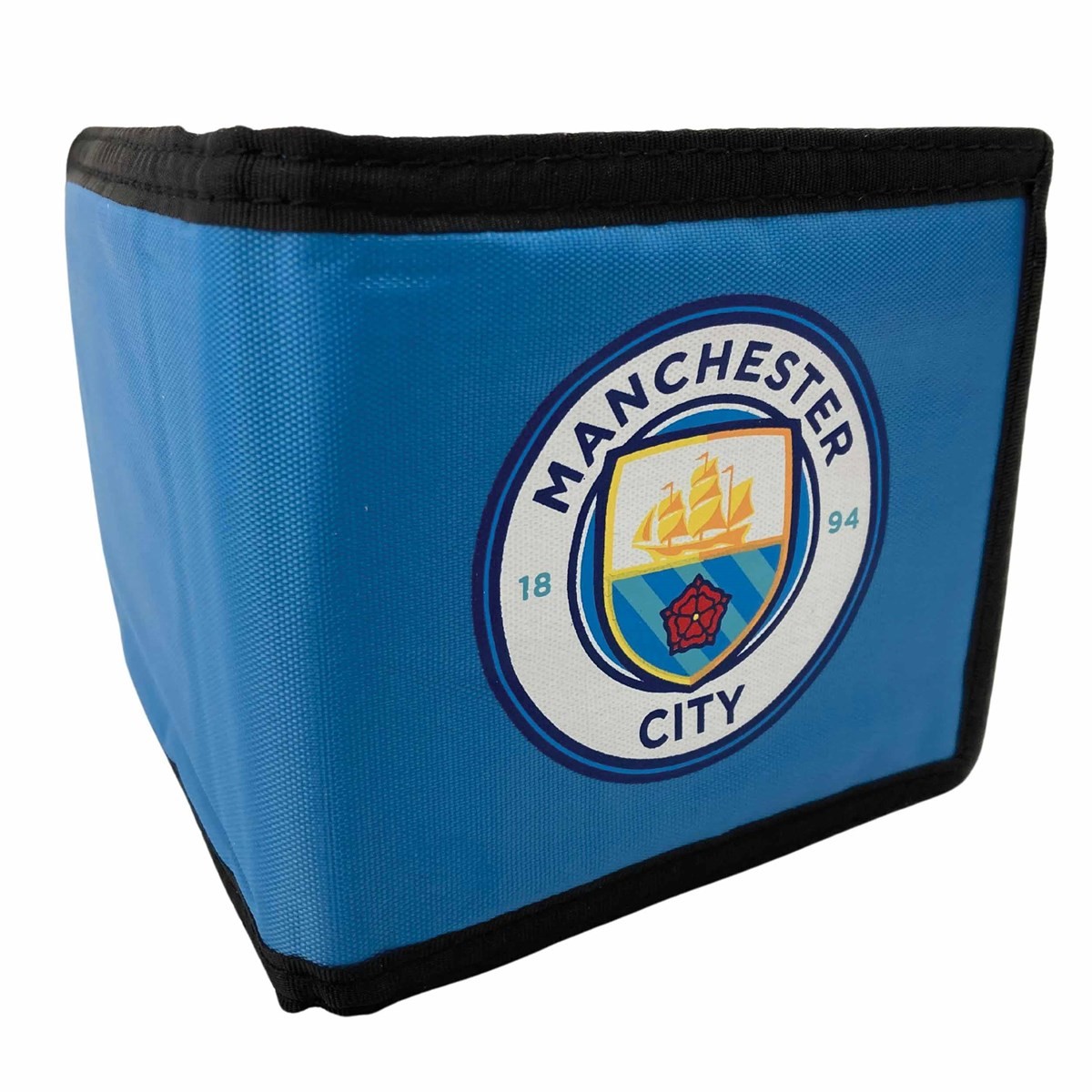 Manchester City FC Canvas Bifold Wallet, Purses & Wallets, Sports, Gift