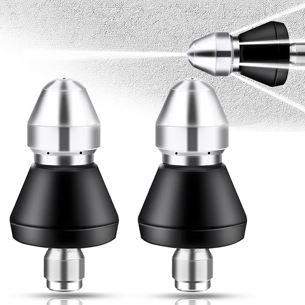 Pressure Washer Sewer Jetter Nozzle Stainless Steel Sewer Jet Nozzle 1 Front J