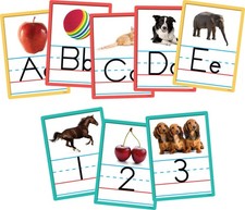 Alphabet and Numbers Accents, Pack of 36, 6 x...