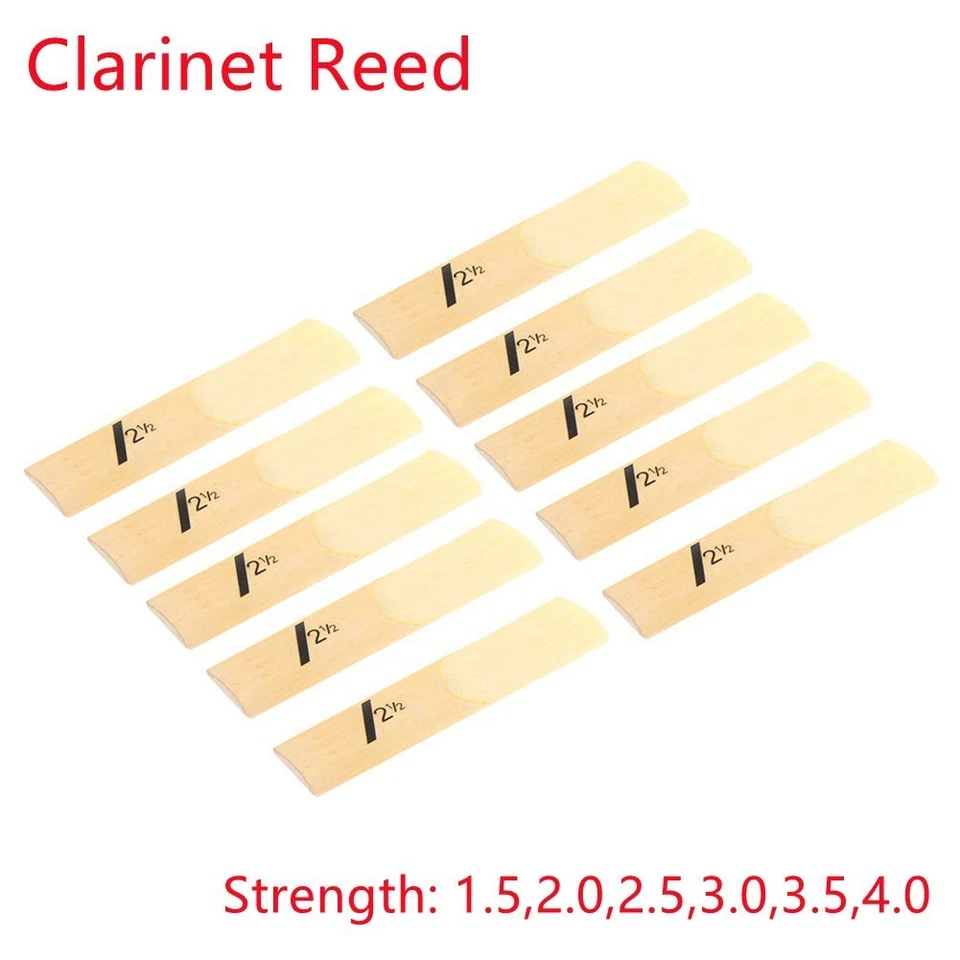 High quality Bb Clarinet Reeds 1.5,2.0,2.5,3.0,3.5,4.0 Strength Various Sizes - Image 3 of 4