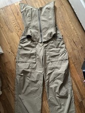 Zara Women’s Two Piece Outfit Army Green Size XS with Pockets
