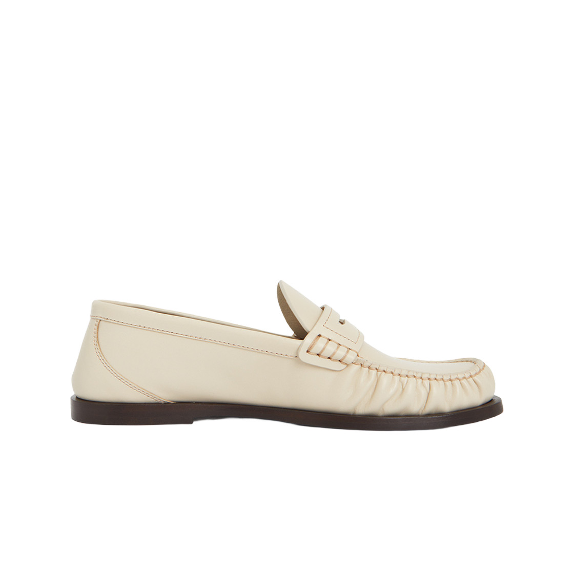 Saint Laurent Ivory Loafers Women