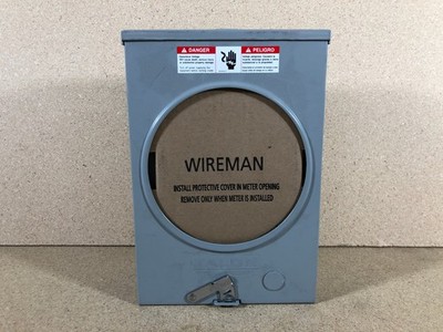 Siemens/Talon UAT111-0PGP Meter Socket 135A 600VAC W/ Jumper Horns