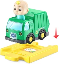 VTech CoComelon Go! Go! Smart Wheels JJ's Recycling Truck&Track NEW!