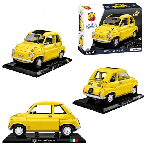 Fiat Abarth 595 Ziegel Modellauto - Cobi 24353 - 1223 Steine Executive Edition