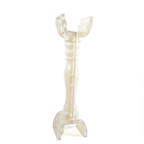2 Piezas 89cm Balaustradas Molde Ajuste Hormigón Yeso Cemento Plástico Fundición Blanco - Imagen 15 de 17