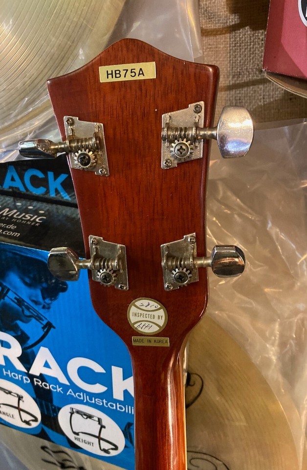 AZTEC BANJO vintage HB-75A - 5 string circa 70s/80s - natural - nice ...