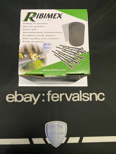 RETE PROTEZIONE GRONDAIA ANTI OTTURAZIONE CM.15 X MT.6,1 CON 8 CLIPS 244-RGG - Foto 11 di 15