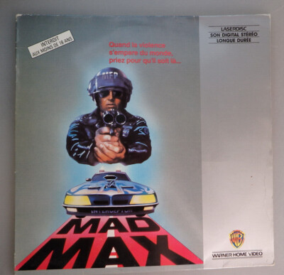 Mad Max I 1979 / 1989 French Laser Disc (90919)
