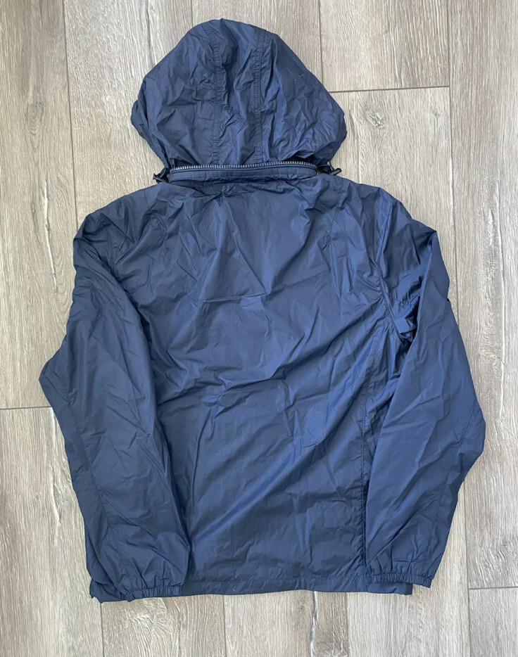 Polo Ralph Lauren Mens Navy Blue Wind Breaker Nylon Jacket