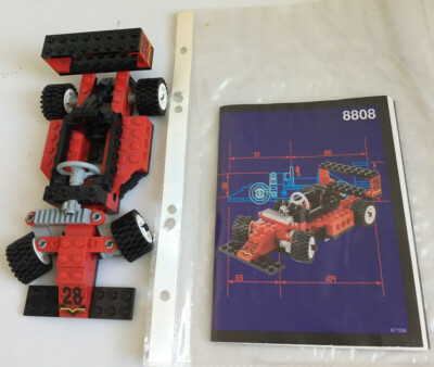 Lego Technic 8808 Formel 1 F 1 Formula One Racer 1994 komplett mit Bauanleitung