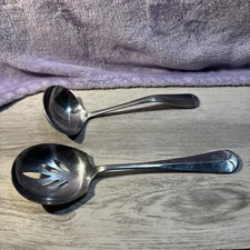 Hoan Stainless Japan Slotted Serving Spoon And Ladle Spoon