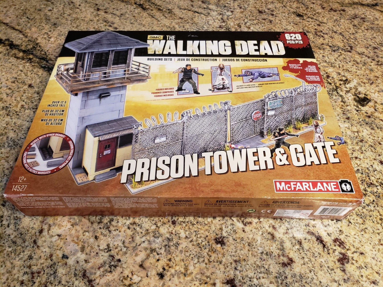 The Walking Dead TV Prison Tower & Gate Building Set by Mcfarlane Toys MIB for sale online The Walking Dead TV Prison Tower & Gate Building Set by Mcfarlane Toys MIB for sale online