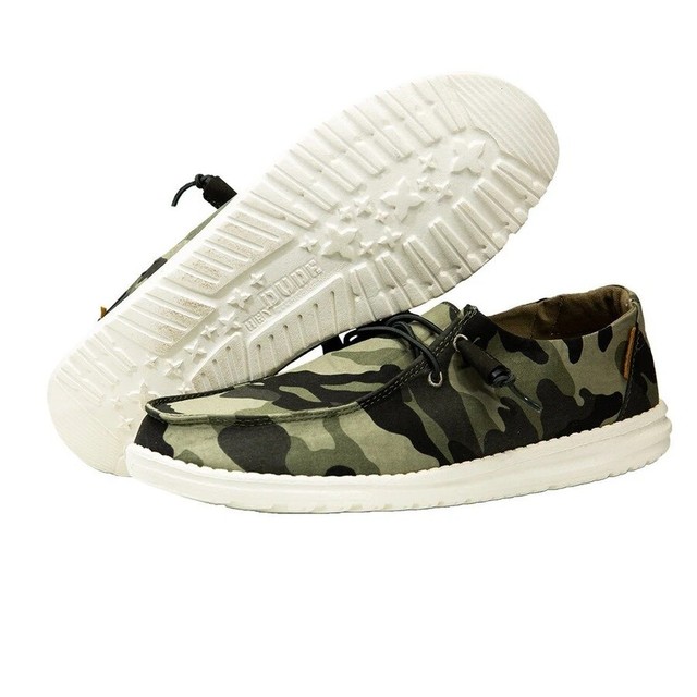 Hey Dude Womens Wendy Camo 7 for sale 
