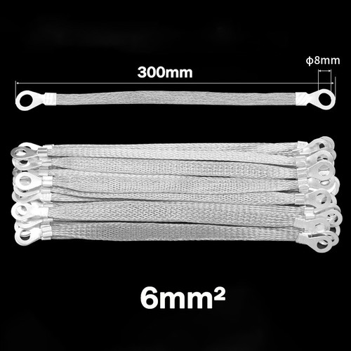 2,5mm²- 6mm² Motor Masseband aus Kupfer mit verzinnten Massekabel Batterie Band - Picture 42 of 42