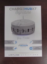 SEALED CHARGE HUB X7 GRAY MARBLE (33A)