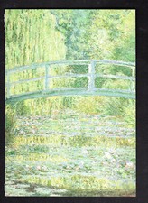 Postcard - Claude Monet - Harmonie verte