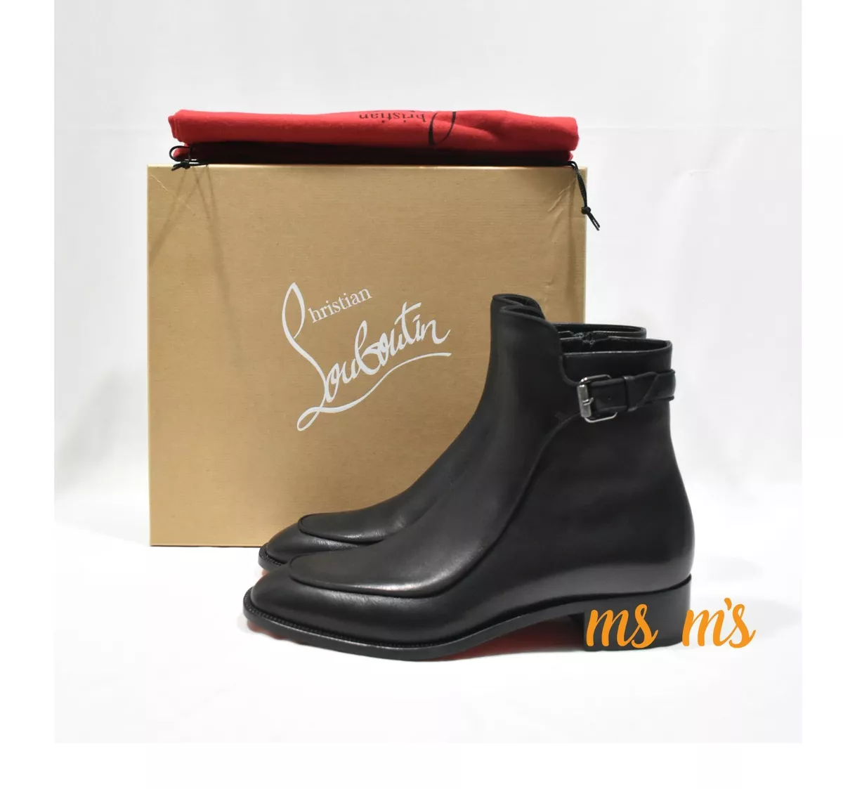 Christian Louboutin Boots Black, Ankle Boot