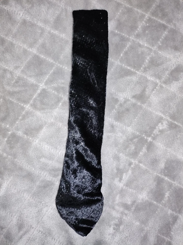 BRIONI Necktie Men's 100% Pure Silk LUXURY Tie Sparkles Black - Image 2 of 4