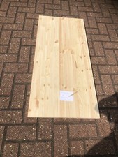 Pine plank real solid Wood shelf Panels 18mm Thick 50cm x 100cm Sheet pine plank