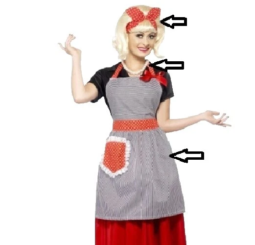 Smiffys temáticos para mujer años 50